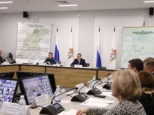 Заседание  комиссии по предупреждению и ликвидации чрезвычайных ситуаций и обеспечению пожарной безопасности Нижегородской области  26 марта 2025 г.